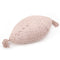 PLUME ROSE NUDE bohemian crochet cushion