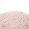 PLUME ROSE NUDE bohemian crochet cushion