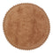 PERLA toffee rug with hook finish