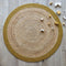 YHUKI MANGO M jute & wool rug