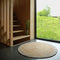 YHUKI TAUPE S jute & wool rug
