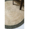 YHUKI OLIVE M jute & wool rug