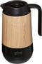 beaubybo 5Five Thermos - Isoleer fles - 1L - Met handvat - 12u warm en 24u koud - Houteffect
