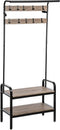 beaubybo 5Five Vestiare Jano - + 2 schoenrekken - Hout/Metaal - 74x32x170cm