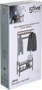 beaubybo 5Five Vestiare Jano - + 2 schoenrekken - Hout/Metaal - 74x32x170cm