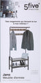 beaubybo 5Five Vestiare Jano - + 2 schoenrekken - Hout/Metaal - 74x32x170cm