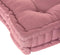 beaubybo Atmosphera Deluxe Vloerkussen 40x40x8cm met handvat en 4 knopen - Roze
