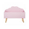 Atmosphera Kids Houten speelgoedkist 58x28x45cm - Roze