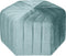 beaubybo Atmosphera Seis Poef velvet - Jade - 52 x 48 x H30 cm