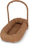 Konges Sløjd Babynest met boog voor speeltjes - Lemon Brown