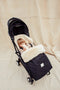 Binibamba Milk Puffmuff sheepskin voetenzak - Universeel - Wit