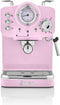 Swan Retro Espresso Machine Pink