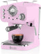 Swan Retro Espresso Machine Pink