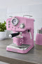 Swan Retro Espresso Machine Pink