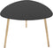 beaubybo Design Atmosphera - Set van 3 bijzettafels hout zwart naturel - Salontafel - Tafel - Hout