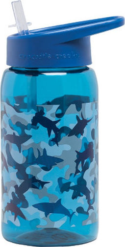 Drinkfles Tritan Camo Shark - Crocodile Creek