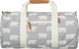 Fresk weekendtas Polar Bear - weekendzak - sporttas - reistas -turntas - kinderzak - licht blauw