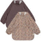 beaubybo Konges Slojd - 2 Pack Dinner Bib / Slab - Met mouwen - Toulouse / Sparrow