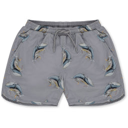 Konges Slöjd Asnou zwemshort kind - Whale Boat