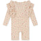Konges slojd Manuca frill onesie playsuit / Zwempak - Multi hearts