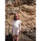 Konges slojd Manuca frill onesie playsuit / Zwempak - Multi hearts