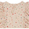 Konges slojd Manuca frill onesie playsuit / Zwempak - Multi hearts