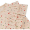 Konges slojd Manuca frill onesie playsuit / Zwempak - Multi hearts