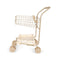 Konges slojd Supermarkt winkelwagen / shopping trolley - Met poppenzitje - Cherry