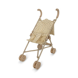 Konges Sløjd - Doll Stroller - Poppenwagen - Point bleu butter - Poppen Wandelwagen