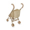 Konges Sløjd - Doll Stroller - Poppenwagen - Point bleu butter - Poppen Wandelwagen