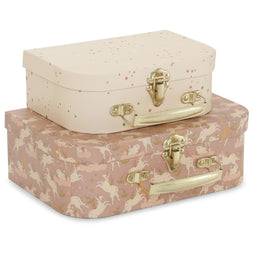 Konges Sløjd koffertjes - Unicorn blush / Etoile Multi - Opberger
