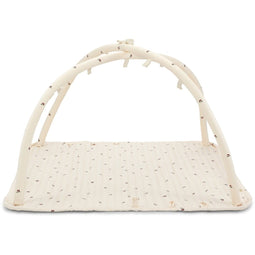 Konges Sløjd Nola activiteiten kleed / baby gym - Speelkleed - Cherry blush - Afneembare boog