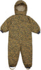 Konges Sløjd Nohr Snowsuit Winter Leaves Mustard - Sneeuwpak - Skipak