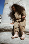 Konges Sløjd Nohr Snowsuit Winter Leaves Mustard - Sneeuwpak - Skipak
