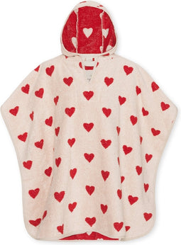 Konges Sløjd Terry poncho Mon Amour Toddler - 2-4 jaar - Badponcho met kap
