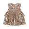 Konges Sløjd Starla Glinsterende jurk met sequins - Gold Blush