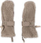 Konges Sløjd Teddy wanten - Silver Beige - Want - Kinderwanten
