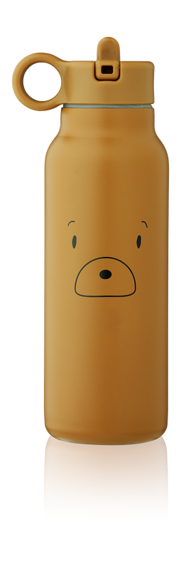 beaubybo Liewood Falk waterfles / Drinkfles 350 ml - Mr bear golden caramel