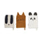 beaubybo Liewood Sylvester washandjes 3 pack - Vriendschap zand mix