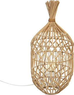 beaubybo Milou rotan tafellamp - H55 cm - E27 - Verlichting - Sfeerverlichting - Excl lamp
