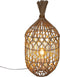 beaubybo Milou rotan tafellamp - H55 cm - E27 - Verlichting - Sfeerverlichting - Excl lamp