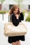 Mommy Bag Luiertas Verzorgingstas Gewatteerd Puffered Beige