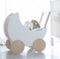 Ooh noo - Houten Poppenwagen - Wit