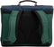 beaubybo Retro boekentas medium - Colorblock Navy - Caramel et Cie