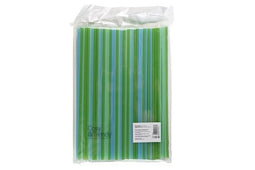 Rietjes - 400 stuks - Assortiment Kleuren - Biologisch afbreekbaar - L24cm D0,4cm