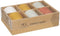 Secret de gourmet koffie of thee kopjes set 6 stuks met onderzetter van bamboe - 12 cl - In cadeau d