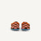 Sticky lemon Clogs kind - Kinder klompen - Willow brown + Flower pink