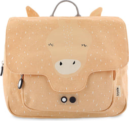 beaubybo Trixie Schooltas Mrs. Giraffe 7 Liter Rose - Boekentas - Kleuterboekentas
