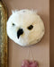 beaubybo Wild & Soft Chloe dierenkop pluche wanddecoratie - Sneeuwuil