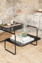Ferm Living - Niveau Koffie Tafel - Zwart - Metaal - Groot